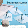 Punch-Free Screw Stickers (10 Pcs) - (IMPORTED)
