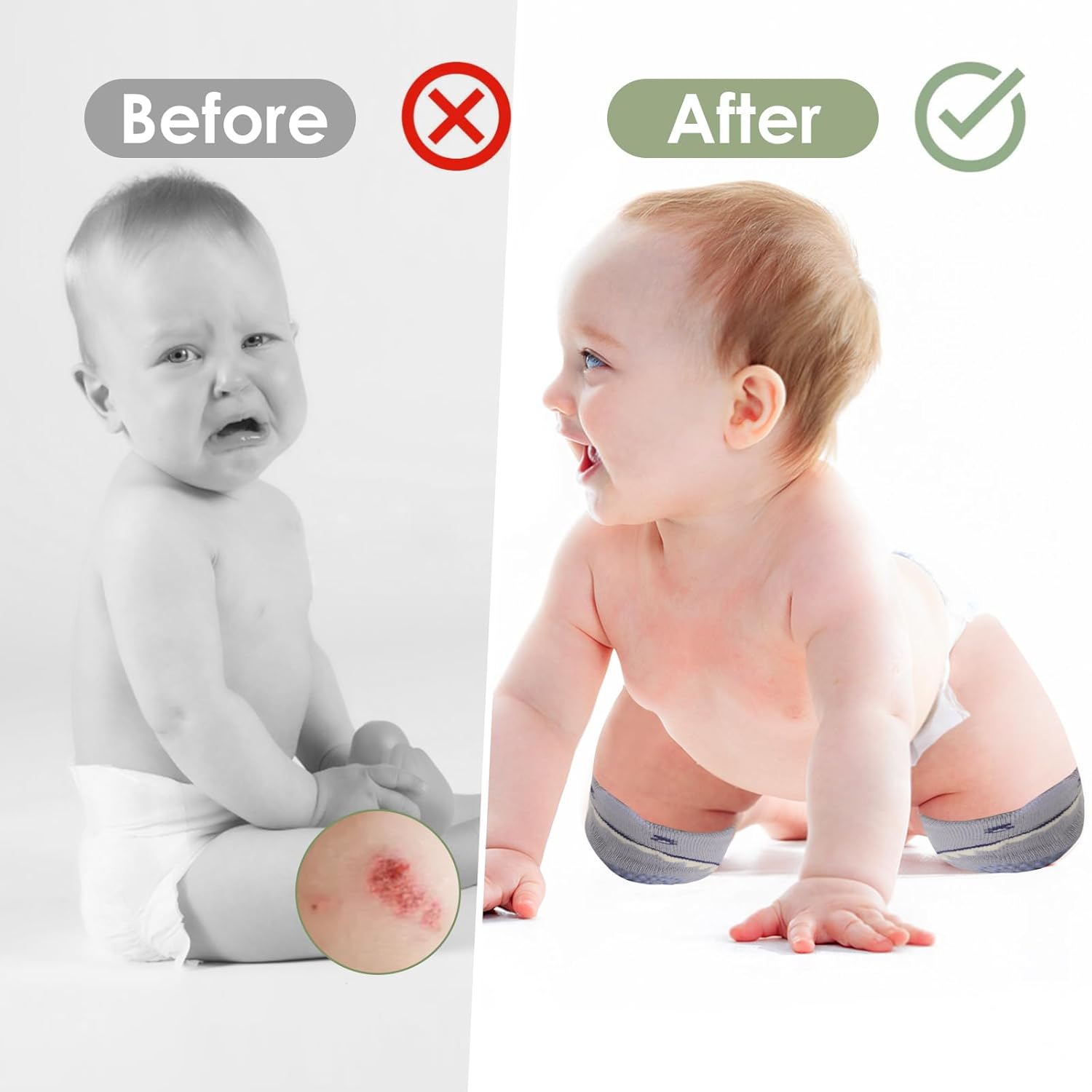 Anti-slip Baby Knee Pads